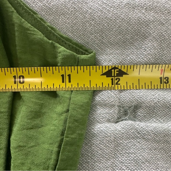 Abercrombie & Fitch Green One Shoulder Midi Dress Size XS NWT Fairycore - Picture 7 of 8